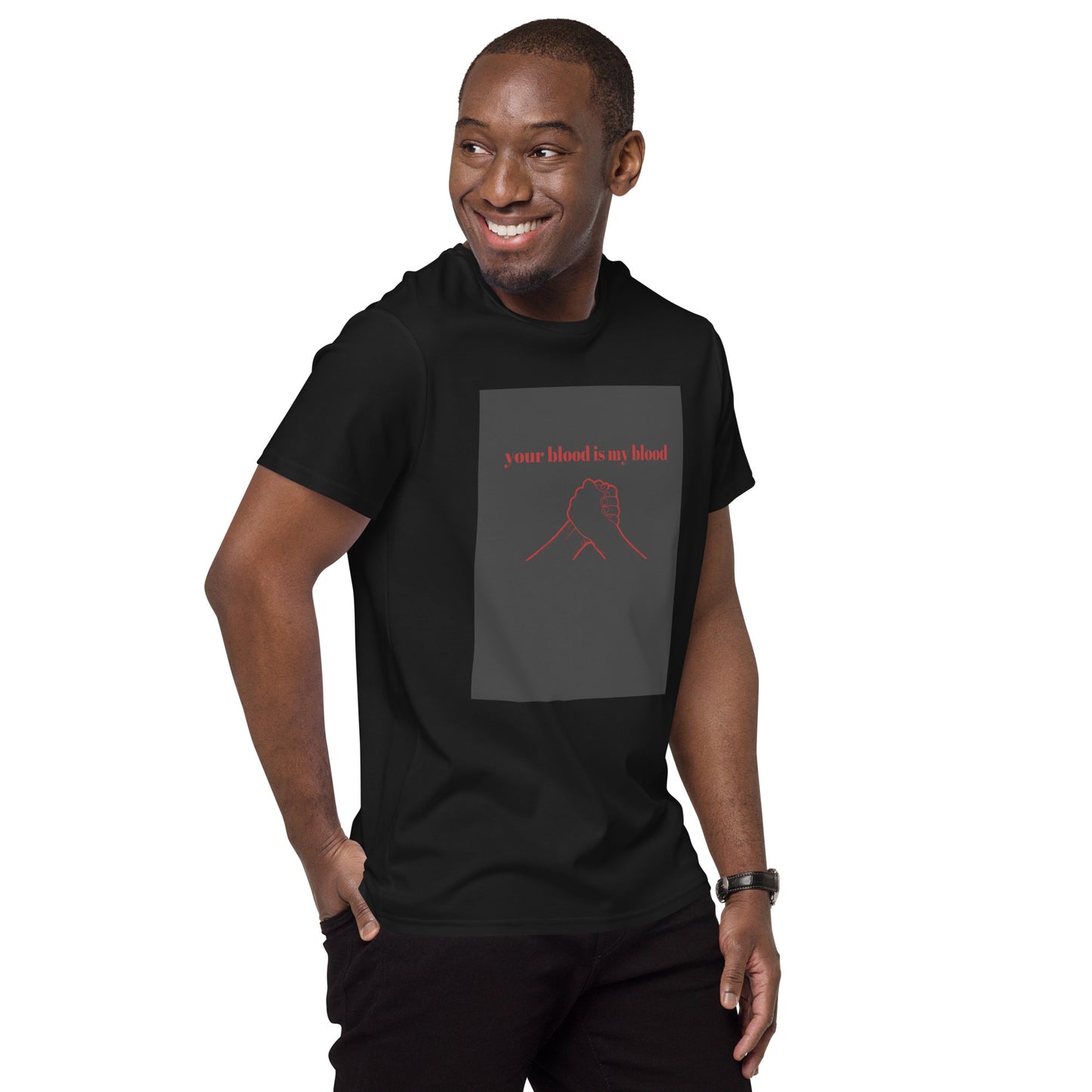 T-shirt your blood is my blood  ®